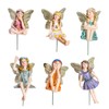 GloBrite Set of 6 Mini Fairies - Garden Outdoor Ornaments