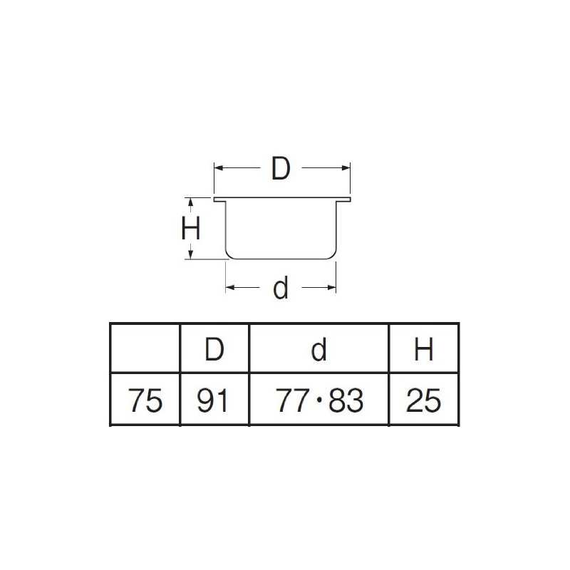 SANEI H410B-75 Drainage Parts, Dual Purpose Dish for VP and