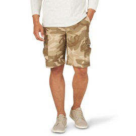 Lee Men's Extreme Motion Crossroad Cargo Short, New Mountain Lion Camo, 38