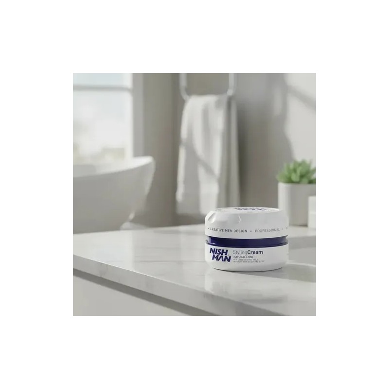 Crema Moldeadora Para Cabello Styling Cream Nishman 150 ML Look
