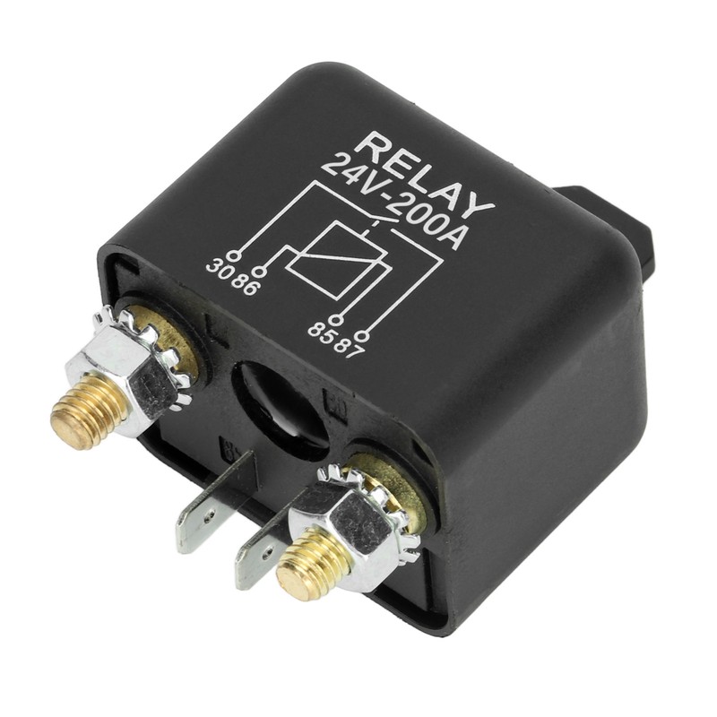 24V 200A Car Start Relay High Current Normally Open Brass