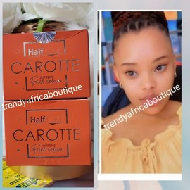 pure carrot X 1 Jar Half- C Carotte Supreme Facial Cream. Natural & Organic Fast Repair 50g