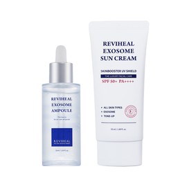 Liviheal Exosome Ampoule 50ml + Exosome Sun Cream 50ml Dermatological Cosmetics / 리비힐 엑소좀 앰플 50ml + 엑소좀 선크림 50ml 피부과 화장품