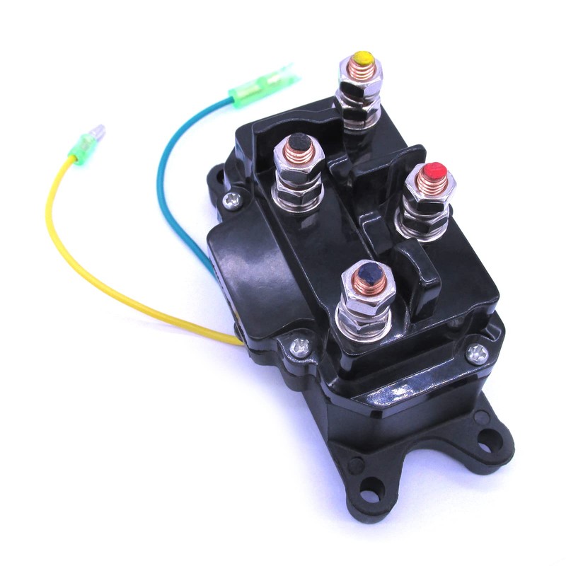 SouthMarine Universal Winch Solenoid Relay Contactor Switch Thumb for UTV