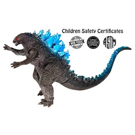 TwCare Godzilla vs. Kong Toy Action Figure: King of The Monsters, Movie Series Movable Joints Soft Vinyl, Travel Bag