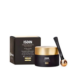 ISDIN Isdinceutics vital eyes, crema contorno de ojos antiarrugas, con melatonina y cafeina, 15 ml