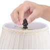 Canomo Antique Brass Lamp Finial Cap Knob Lamp Decoration for