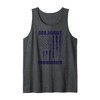 Maury Commodores God. Family. Vintage USA Flag Tank Top