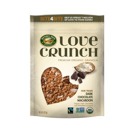 Love Crunch Organic Dark Chocolate Macaroon Granola, 11.5 Ounce (Pack of 6), Non-GMO, Fair Trade, by Nature's Path