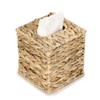 BSTKEY Water Hyacinth Facial Tissue Cover Decorative Hand Woven Paper