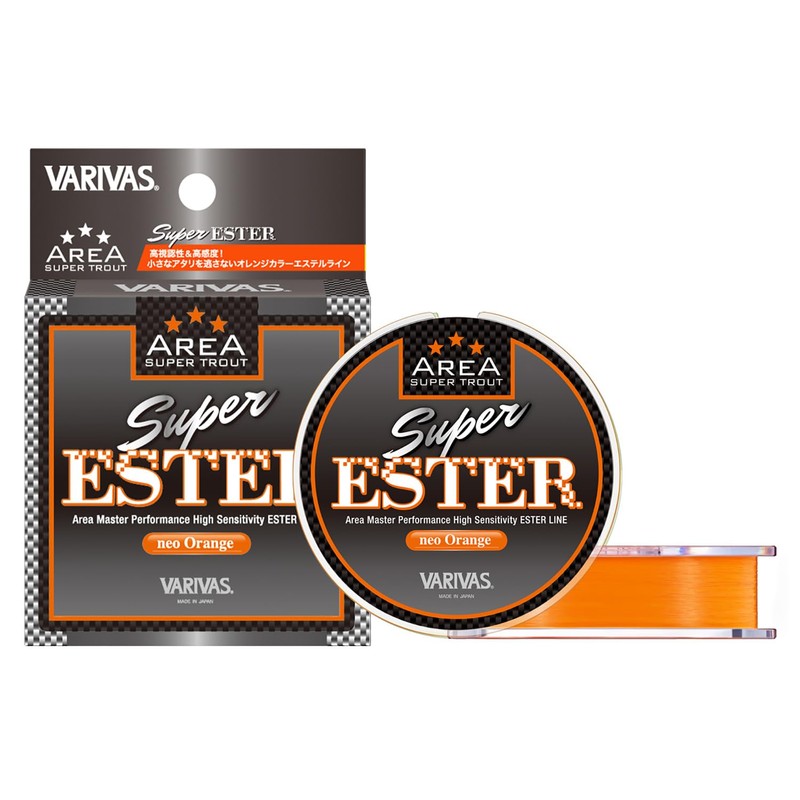 VARIVAS Super Trout Area Super Ester 140m Neo Orange No.