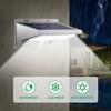 iThird Solar Powered Outdoor Lights, Solar Lights Outdoor Motion Sensor