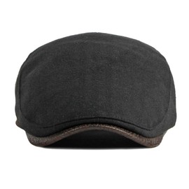 JAOAJ Flat Caps for Men Newsboy Hat Beret Hunting Cabbie Hat Irish Flat Caps UK Adjustable Grandad Hat