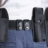 DONGKER Leather Belt Keeper, 1/2/4 Piece Security Belt Holder, Tactical