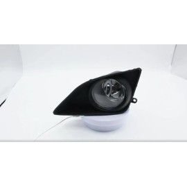 WenQi For 2009-2010 Toyota Corolla Pair Clear Bumper Driving Fog Lights Lamps w/Switch