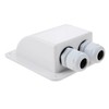 Dreld Cable Grommet Waterproof 2-Way Roof Guide Solar Cable Guide