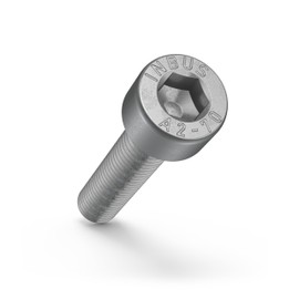 INBUS Cylindrical Screws with Hexagon Socket M 4 x 20 (DIN 912 / ISO 4762, A2 Stainless Steel) Pack of 10 - The Original