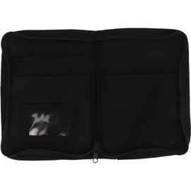Pissente Organizador de Guantera Coche, Portadocumentos Portátil Multifuncional con Cremallera, 6 Bolsillos, Organizador de Guantera para Vehículo Universal Negro
