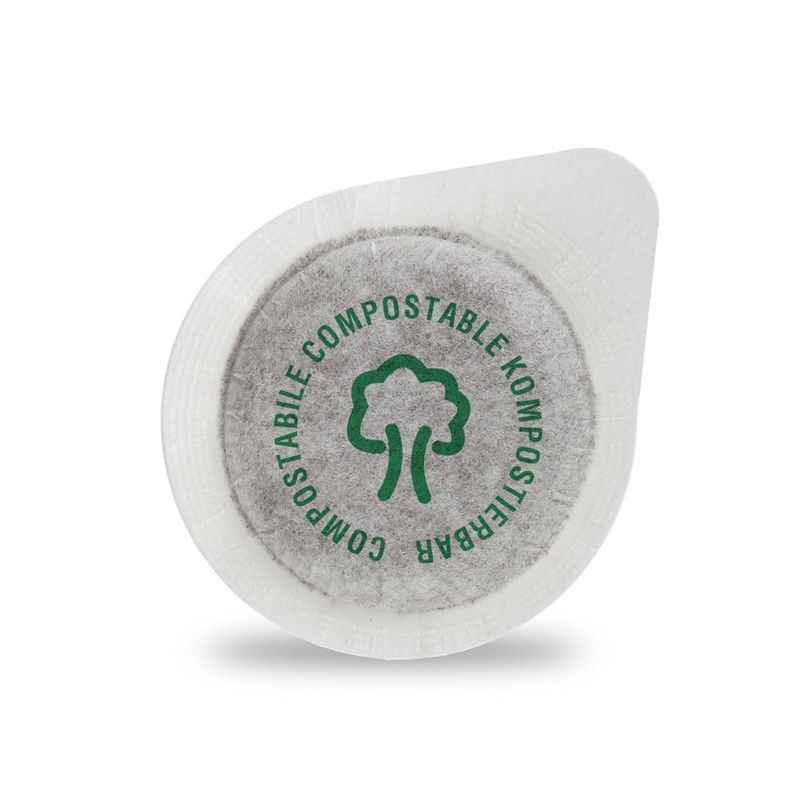 CAFFÈ BORBONE Cialda Compostabile, Miscela Nera - 50 Cialde -