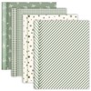 4 Rolls Wedding Wrapping Paper- 17 x 120 in Sage
