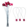 20x 40cm Red Barrier Cable Seals – Tamper-Proof Steel Strap,