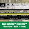 FlatOut QuickStrike Tire Sealant - Off-Road Formula - Prevents Flat