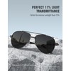 LUENX Sunglasses for Men Polarized Driving Sun Glasses UV400 Protection