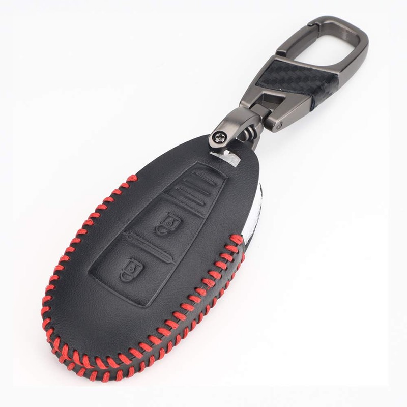 [BKY] Suzuki Car Leather Smart Key Case for Grand SX4