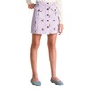 vineyard vines Girls' Corduroy Button-Front Skirt, Audrey Floral-Iris