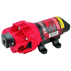 AG SOUTH 5151087 2.4 GPM 12 Volt High Performance (Hi Flo) Diaphragm Sprayer Pump 60 PSI Max 10 Amps Approved for use w/Roundup (Upgrade)