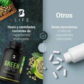 Café Verde 100% Puro 180 Cápsulas. B Life Green Coffee