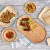 Judge Pure Leaf Disposable Plates, Pack of 5 Areca Palm