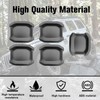 LitMiRaCle Car Door Bowl Scratch Protector for Jeep Wrangler JL,
