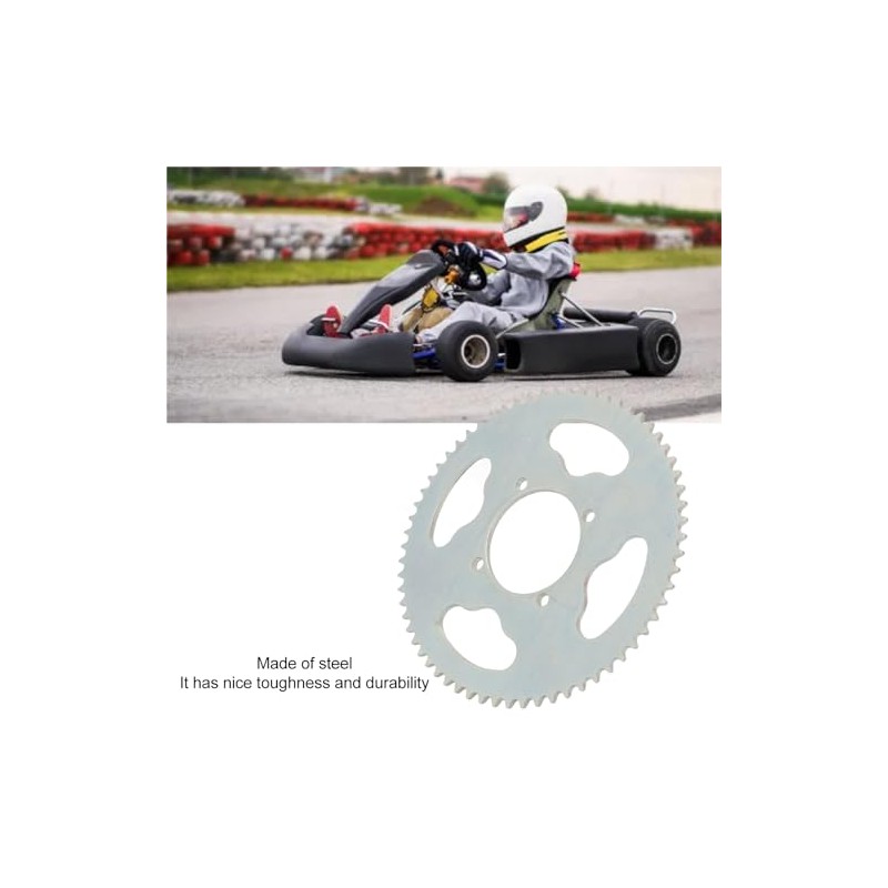 Fockety Rear Sprocket 64T T8F Chainring 54MM 4 Hole Steel