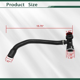 GXARTS Engine Radiator Cooling-Coolant Water Return Hose Pipe, Compatible with Volvo S60 S80 V70 XC60 XC70 XC90 2007-2013 Replace 30774513