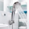 DEOLER LED Handheld Shower Head with 3 Color Temperature Changing