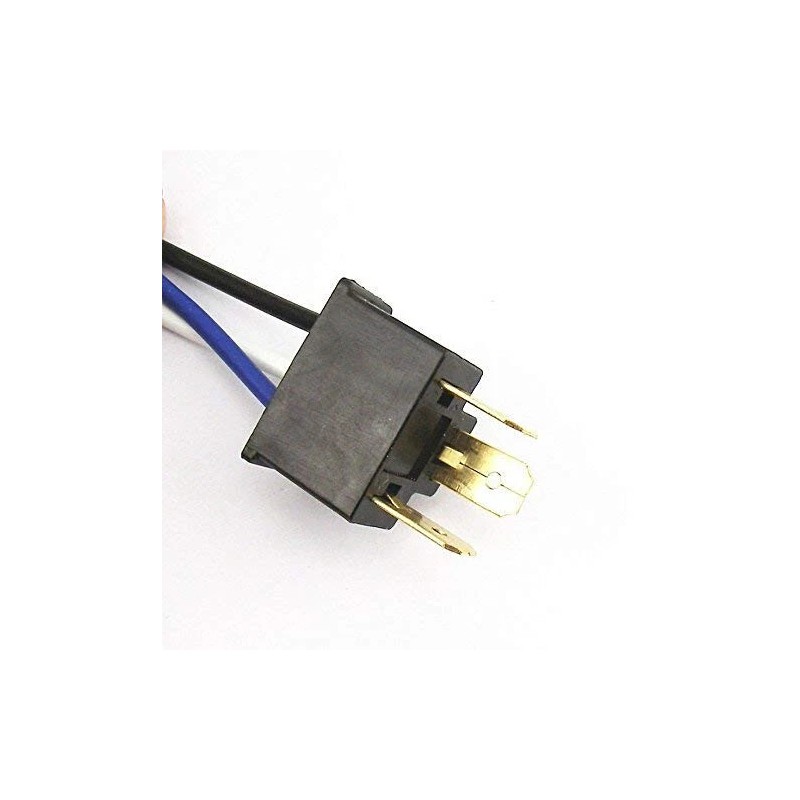 SparkHID H4 9003 Headlight High-Heat Ceramic Relay Wire Harness Kit