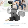 Mini Microphone, 3.5mm Mini Microphone Digital Stereo Microphone Professional External