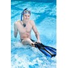 Aquatic Galeo Tauchermaske Schnorchelmaske Taucherbrille Tauchsport, Modell:Galeo/blau