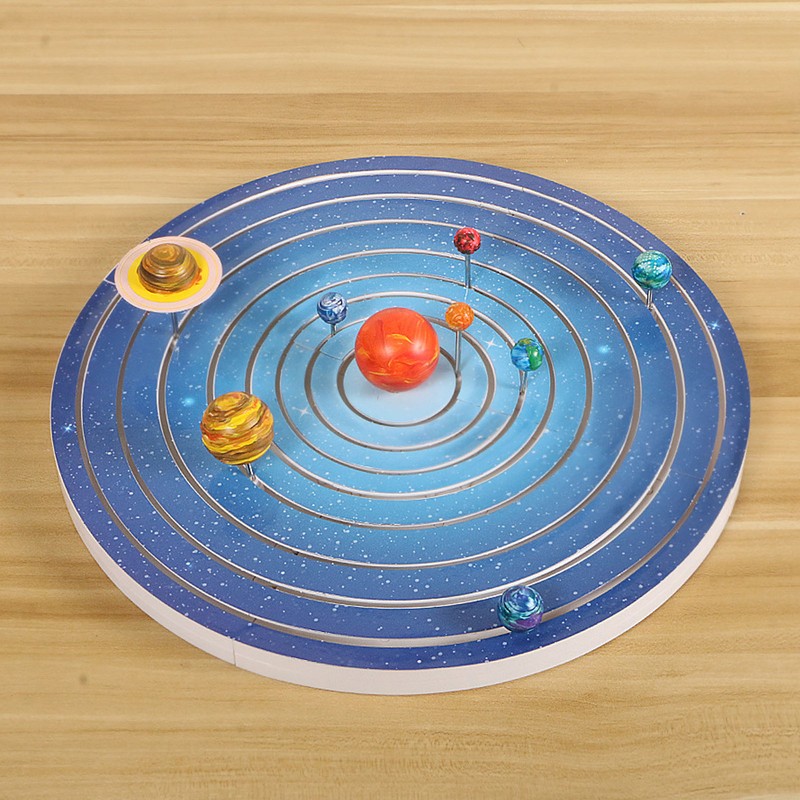 Build and Paint Solar System Interactive Educational DIY Assembling Painting