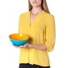 Guzzini My Fusion Blue and Orange 1.2 Quart Bowl