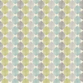 MyTinyWorld Pack of 5 Dolls House Green and Blue Leaf Wallpaper Sheets