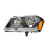 Left Headlight Assembly Drivers Side Compatible with 2008-2014 Dodge Avenger
