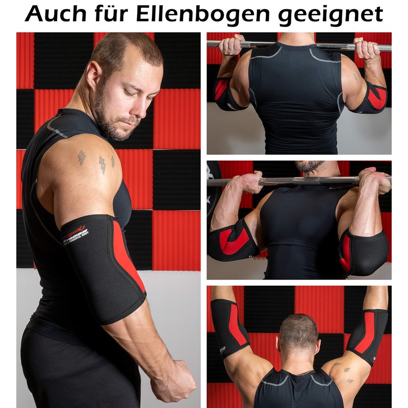 Raigeki Fitness Knee Support 7 mm Neoprene [Set of 2]