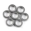 HilBeliFU 10Pcs 10x15x4mm Bearings, Double Shielded 6700ZZ Thin Bearing, Steel