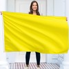 Solid Yellow Flag – Plain Yellow Flag - Double-sided Print