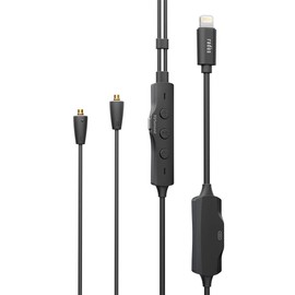 Radius HC-M200L MMCX Lightning Cable : Ne Lightning Cable, iOS MFi Acquisition, Equipped with Charging Port, HC-M200LK