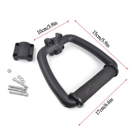LONGHAO Replacement Ring Handle for Lawnmower, Grass Trimmer Handles, Universal Handle for Brushcutter, Handle for Lawn Mower Strimmer, Handle for Lawn Mower Brush Cutter, with Diameter of 20 - 30 mm