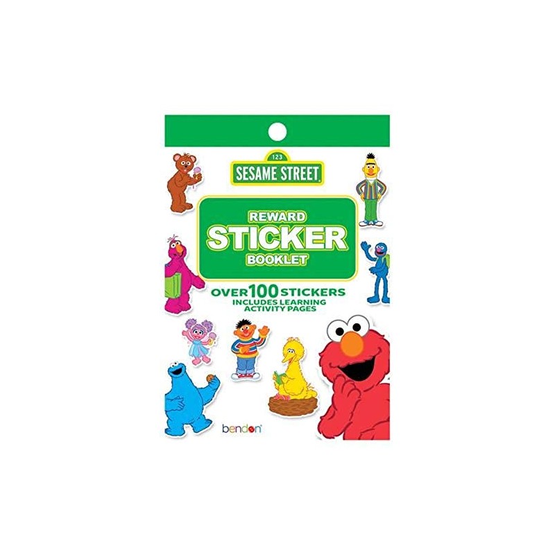 Bendon Publishing Sesame Street Rewards Mini Sticker Booklet Pad
