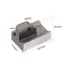 sourcing map Pipe Wrench Heel Jaw with Pin Assembly 10"